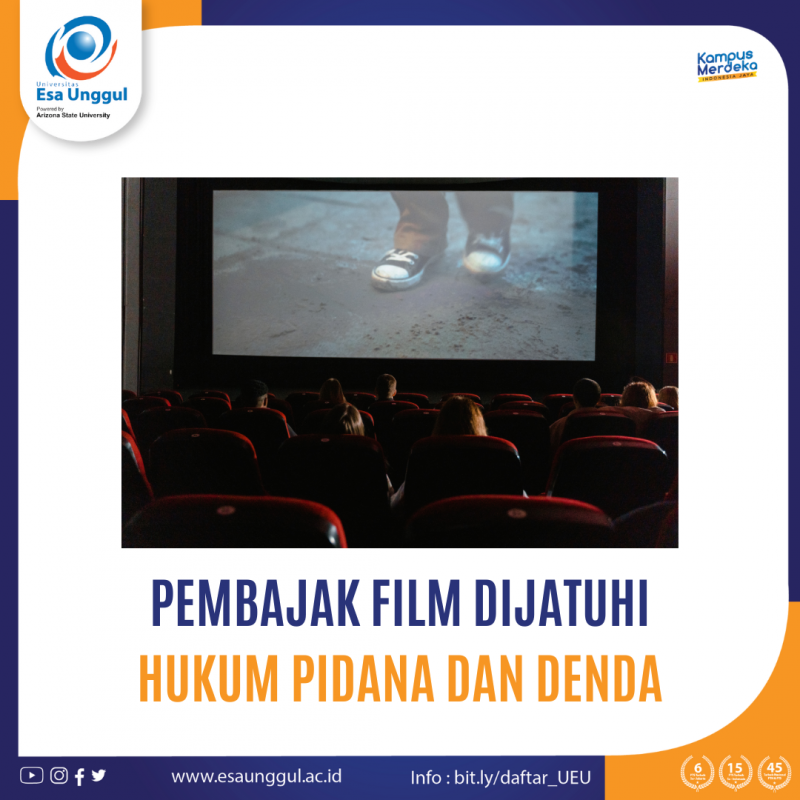 Pembajak Film Dijatuhi Hukum Pidana Dan Denda - Fakultas Hukum